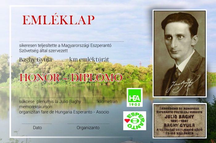 Eszperantó Baghy Gyula Emléktúra – 2022.12.16.
