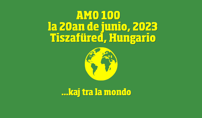 AMO 100 en Hungario kaj tra la mondo