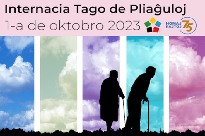 Az Eszperantó Világszövetség nyilatkozata az Idősek Nemzetközi napja alkalmából – 2023. október 1.
