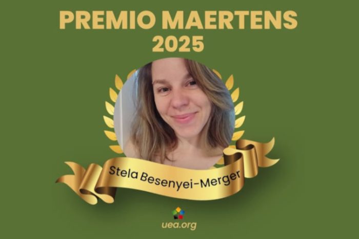 Premio Maertens 2025 al Stela Besenyei-Merger