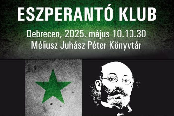 Eszperantó klub program – Debrecen, 2025. május 10.